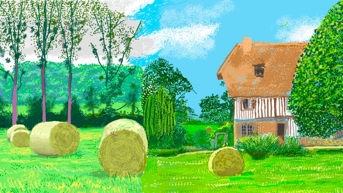 David Hockney: A Year in Normandie and Some Other Thoughts About Painting